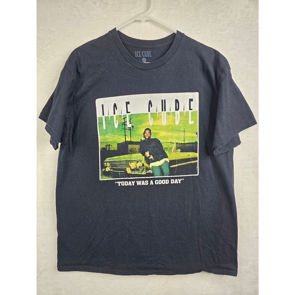 3/$25 Ice Cube Today Was a Good Day Tee XL Black Graphic Rap Hip Hop